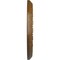 Ekena Millwork Medea Ceiling Medallion (Fits Canopies up to 5 1/2"), 16 1/2"OD x 1 1/2"P, Smokey Topaz Crackle CM16MDSTC - alternate 4